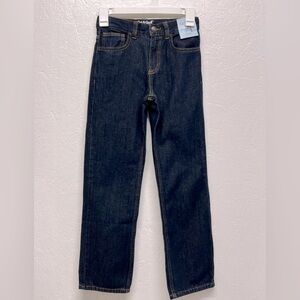 Cat & Jack - Boys Slim Jeans Relaxed Straight Dark Denim Wash - 12 Slim